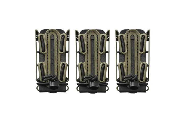 G-Code Pistop Soft Shell Scorpion Tall Mag Carrier w/ P1/P2/P3 Molle and Belt Mounts, Pack of 3 w/ Free S&H — 7 models